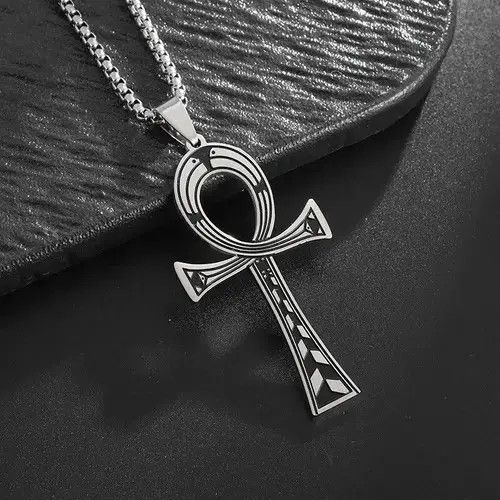 Jewelry × Vintage Egypt Ankh Cross Key of Life Pendant Necklace Size ONE SIZE - 4 Thumbnail