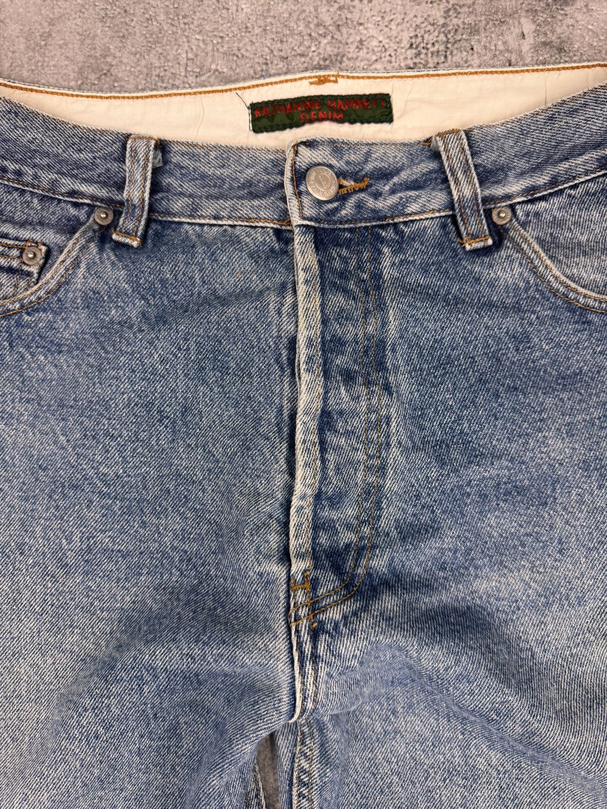 Katharine Hamnett London Katherine Hamnett Denim Vintage Men Jeans Blue Size 34 Size US 34 / EU 50 - 8 Thumbnail