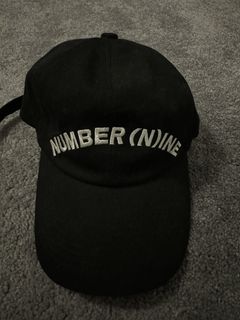 Number (N)ine GOD SELECTION XXX Thrones Logo Print Mesh Cap | Grailed