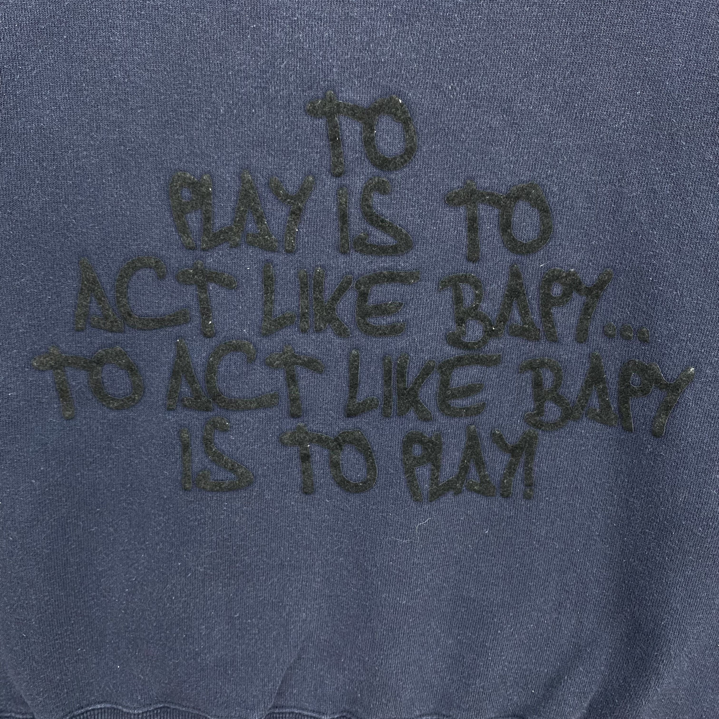 Bape Vintage Y2K A Bathing Ape BAPE Sweatshirt BAPY Chimp Girl Size US S / EU 44-46 / 1 - 4 Thumbnail