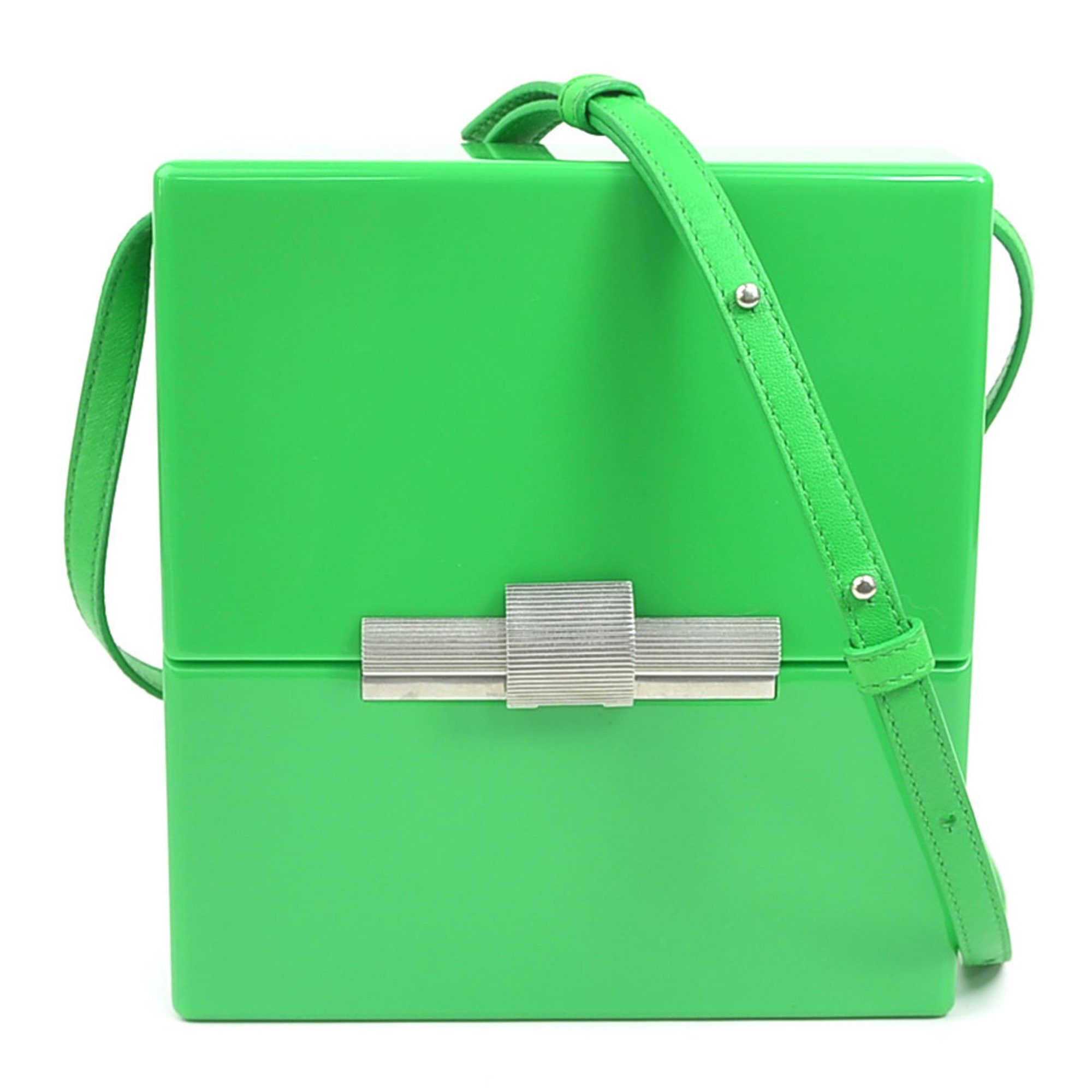 Bottega Veneta Bottega Veneta Daisy Acrylic and Leather Shoulder Bag, Green, Women's, h31495a Size ONE SIZE - 1 Thumbnail