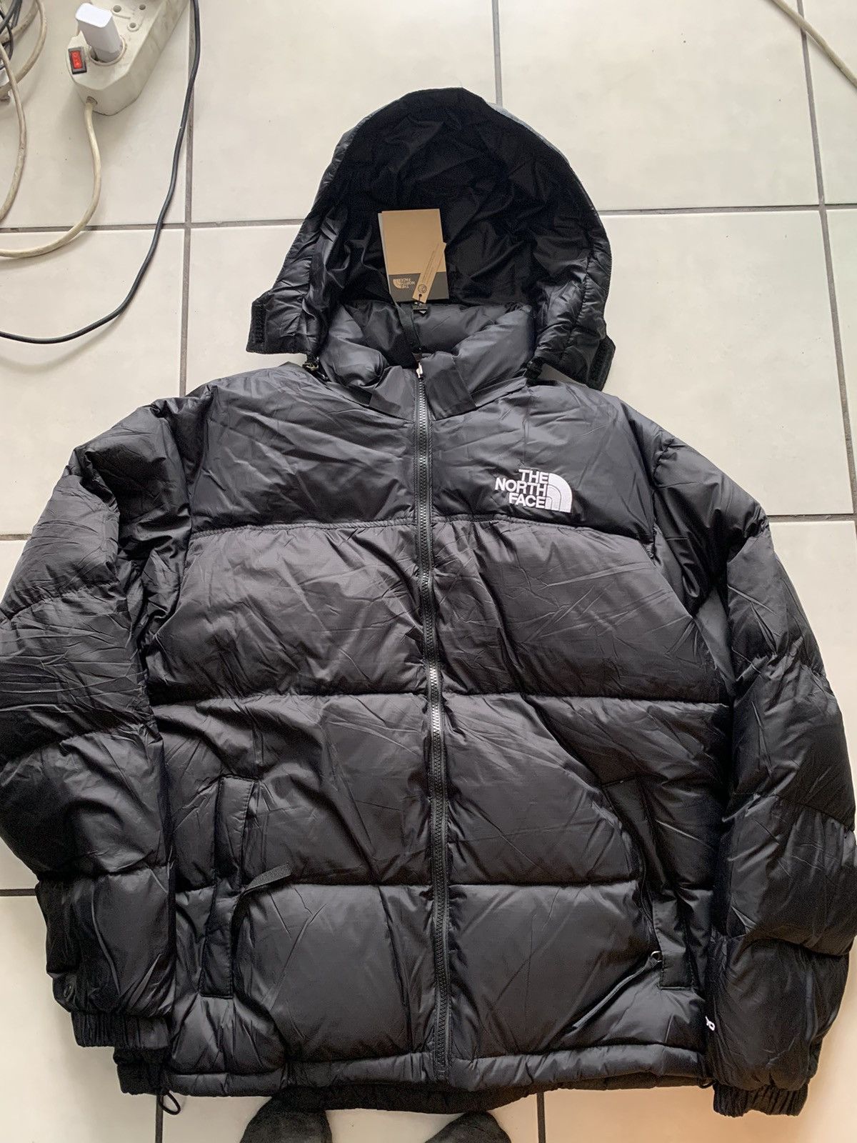 image of The North Face Tnf 700 Puffer in Black, Men's (Size XL)