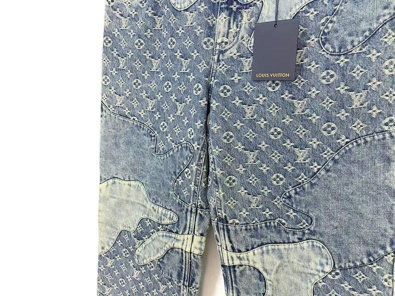 Louis Vuitton Louis Vuitton x Nigo ² 2. Blue jeans-2507 Size US 31 - 2 Thumbnail