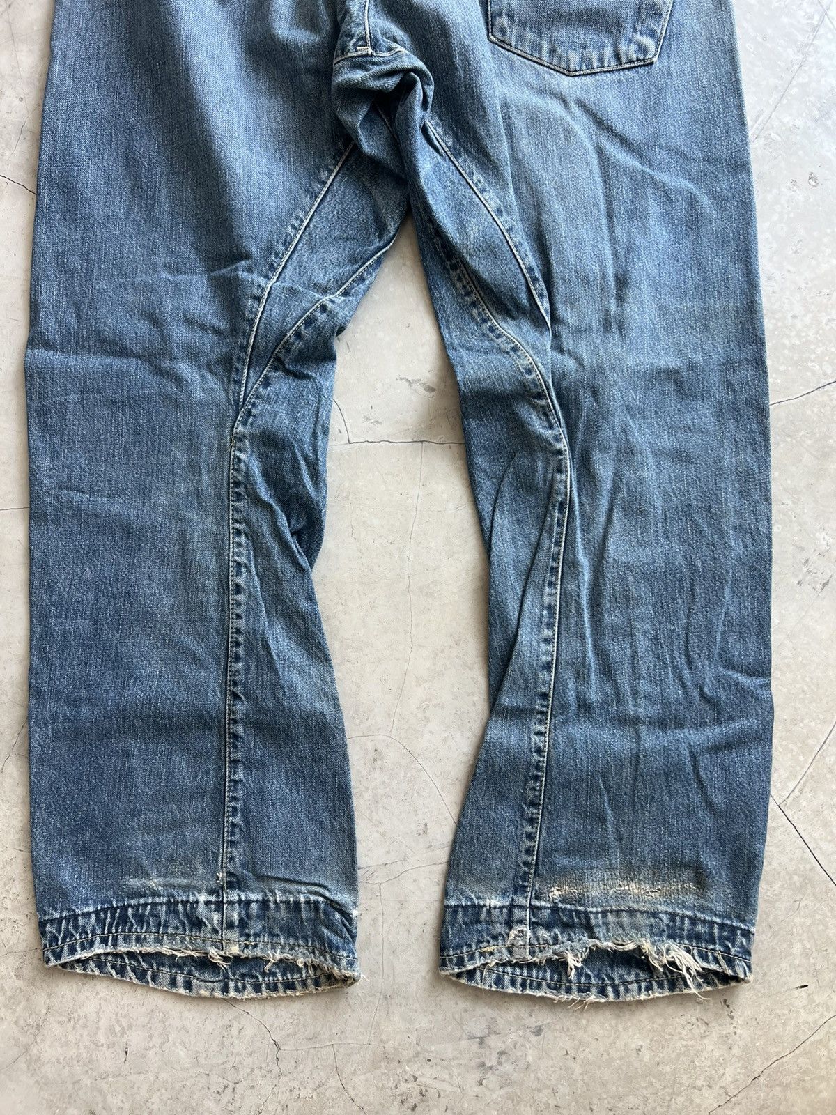 Levi's Levis Engineered Jeans Buckle Back Tag W36 Actual 37x31.5 Size US 36 / EU 52 - 8 Thumbnail