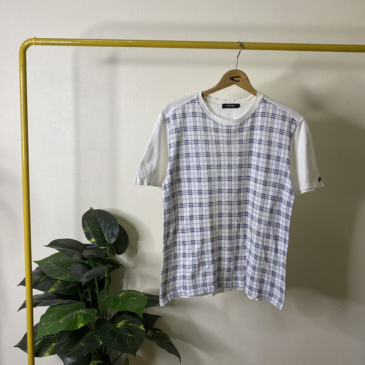 Burberry Burberry Black Label Nova Check Tee Size US M / EU 48-50 / 2 - 1 Thumbnail