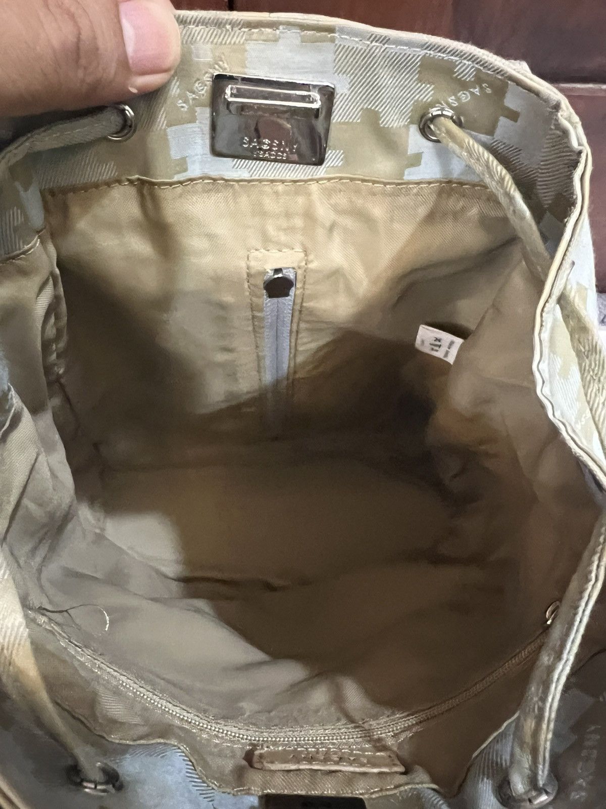 Yohji Yamamoto Yohji Yamamoto Y’saccs Pour Homme Buckle Backpack Bag Size ONE SIZE - 6 Thumbnail