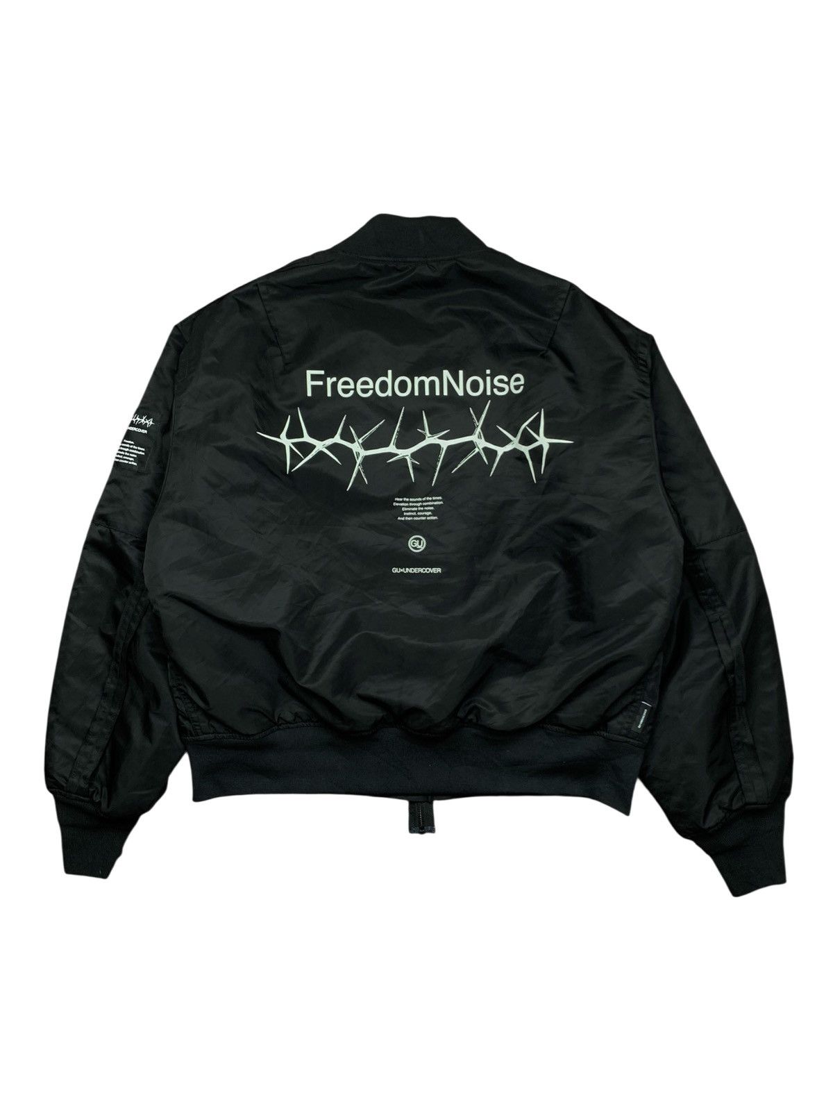 Japanese Brand × Undercover Undercover “Freedom Noise” GU Bomber