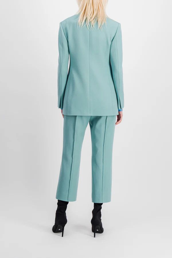 Jil Sander o1y0925 Blazer in Sage Green Size XS / US 0-2 / IT 36-38 - 4 Thumbnail