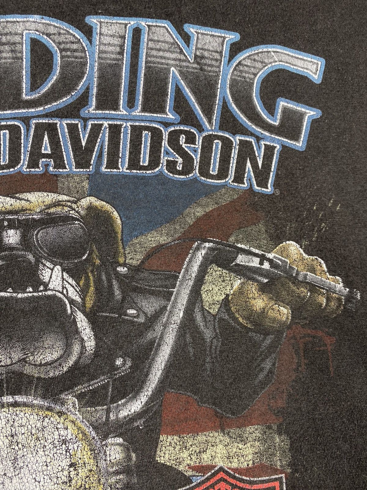 Harley Davidson × Vintage Vintage Harley Davidson 2010 Biker Tee T Shirt Size US XXL / EU 58 / 5 - 8 Thumbnail