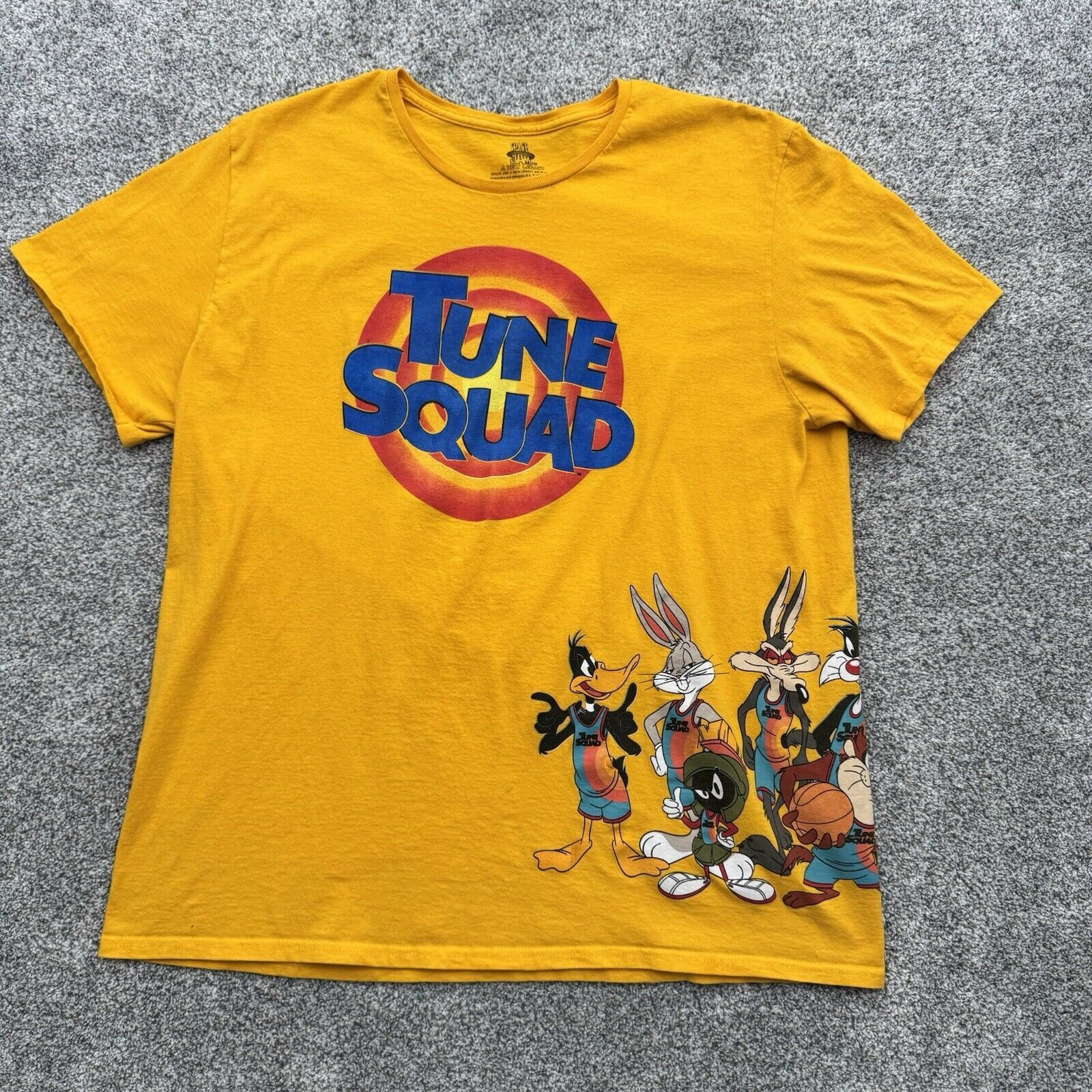 Other Space Jam Tune Squad Shirt XL Looney Toons Bugs Bunny Taz Size US XL / EU 56 / 4 - 1 Thumbnail