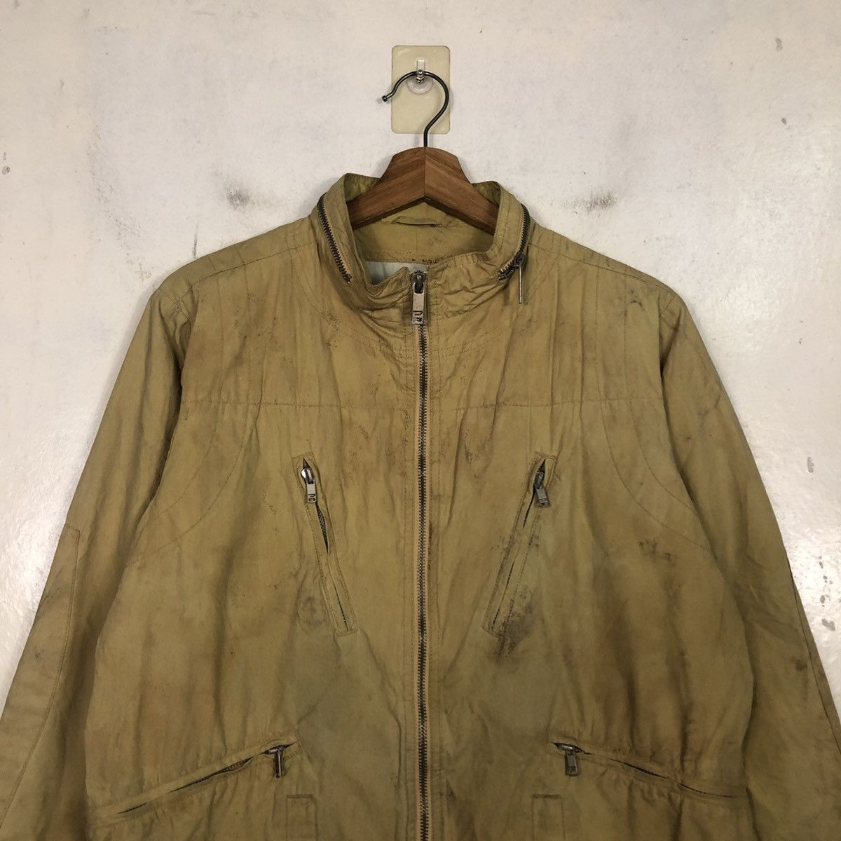 Japanese Brand 📌Biker Jacket Diesel Insulated Bondage Size US XL / EU 56 / 4 - 5 Thumbnail