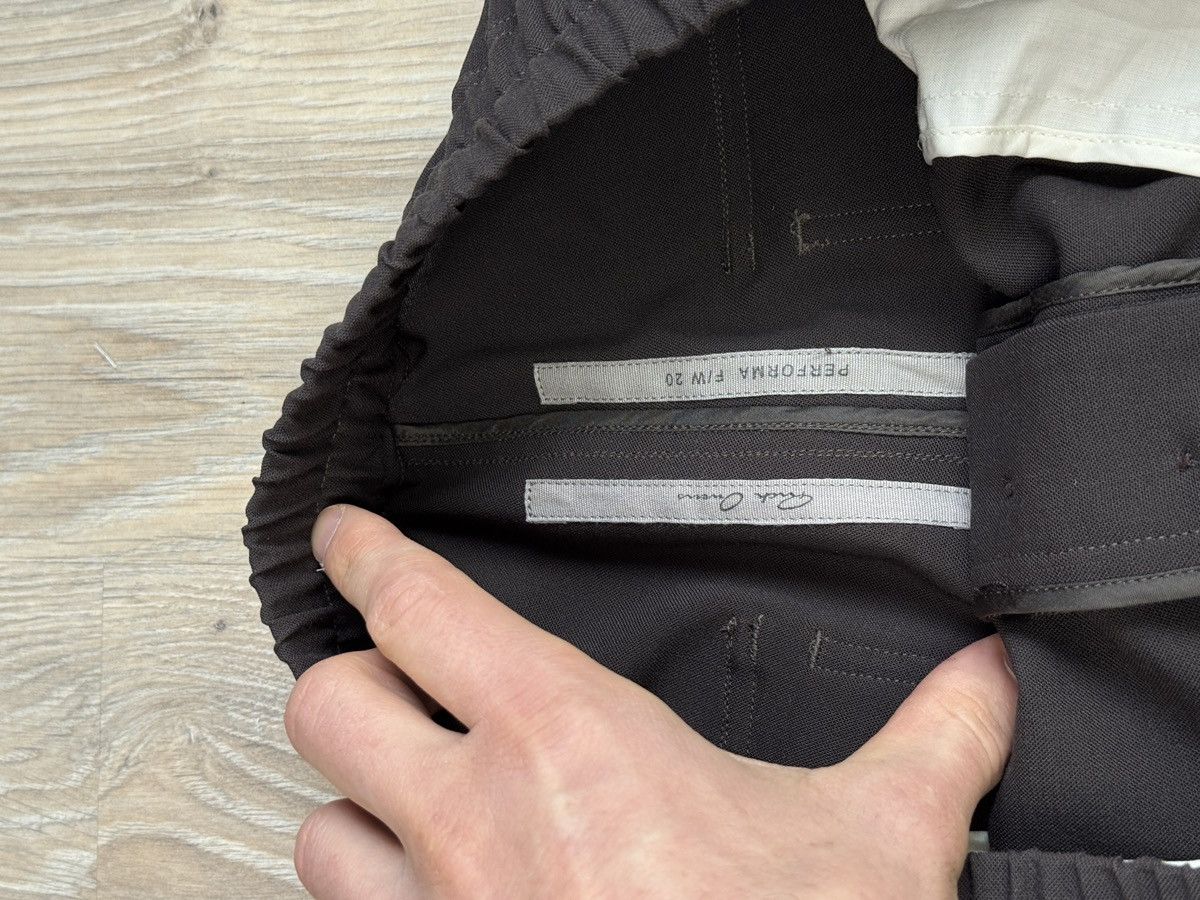 Rick Owens Rick Owens drawstring pants wool blend Size US 33 - 6 Thumbnail