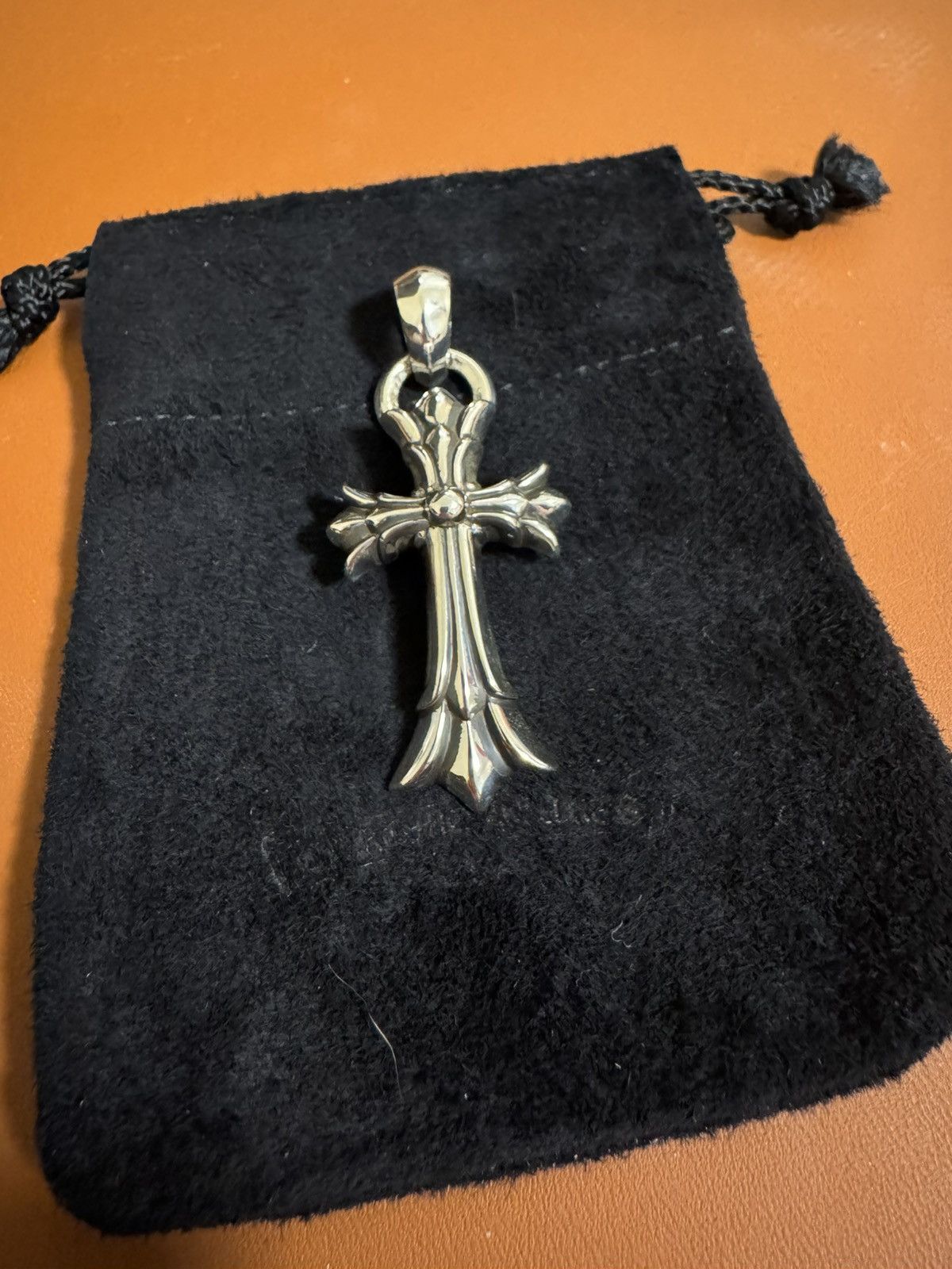 Chrome Hearts Brand New Chrome Hearts Double Cross Pendant With Bale Size ONE SIZE - 1 Thumbnail