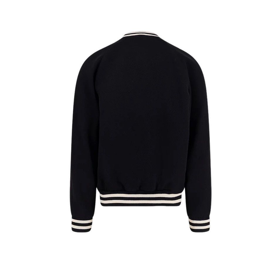 Celine CELINE Triomphe Black Wool Teddy Jacket New & Authentic (Men Size US L / EU 52-54 / 3 - 2 Thumbnail