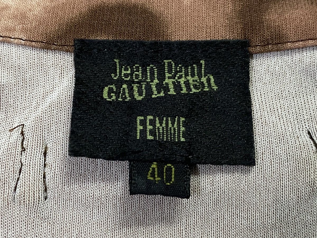 Jean Paul Gaultier Jean Paul Gaultier SS1999 Runway Goddess Trompe L’ocil Dress Size S / US 4 / IT 40 - 10 Thumbnail