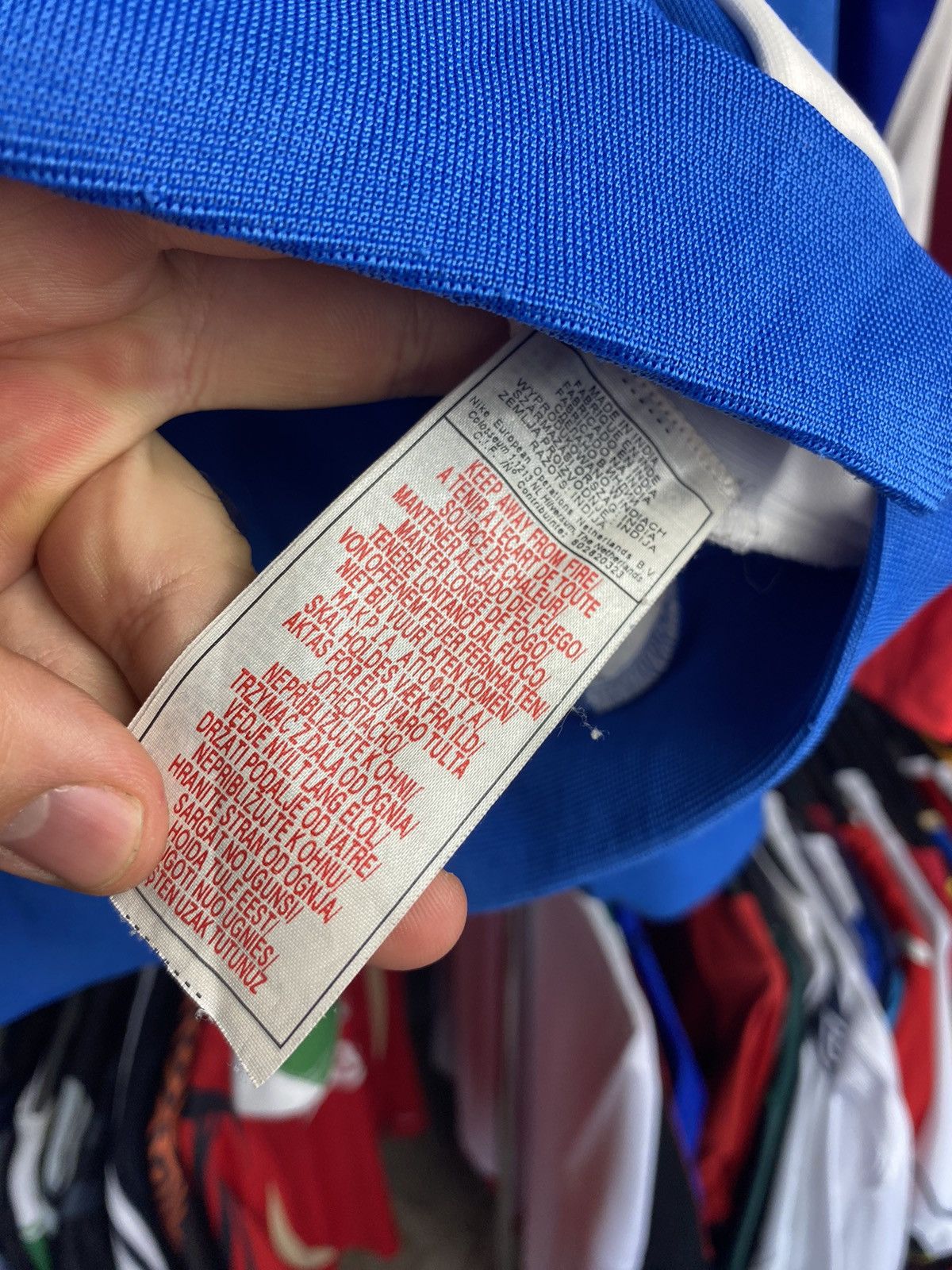 Nike 2005/06 Nike Finland Suomi Olympics Track Jacket Blue Size US M / EU 48-50 / 2 - 5 Thumbnail