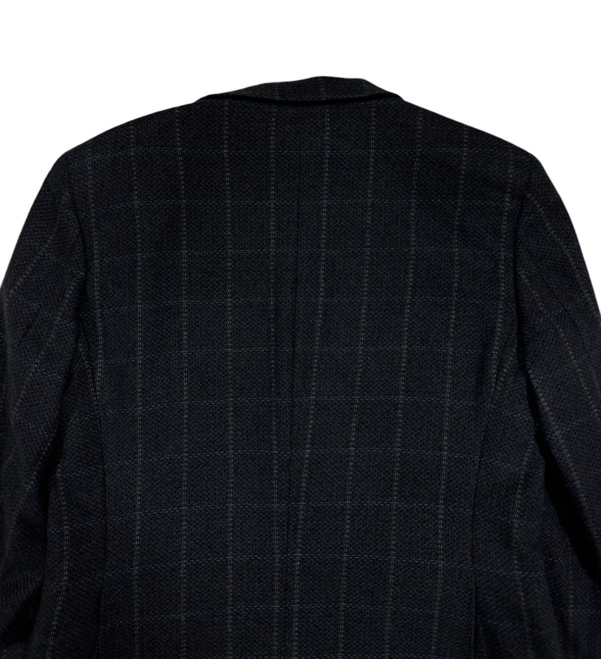 Burberry Burberry London Checked Blazer Cashmere Jacket Japan Size 48R - 13 Thumbnail