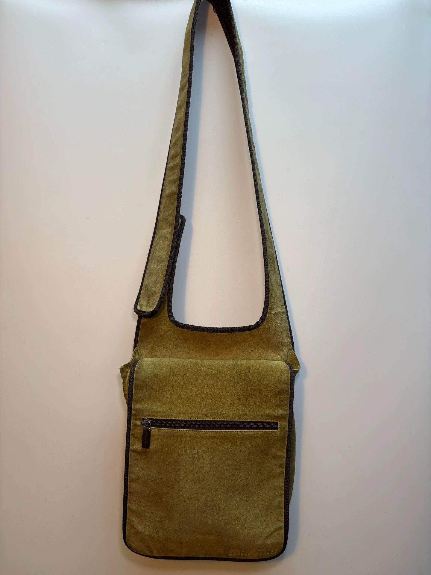 Miu Miu MIU MIU 1999AW Suede Crossbody/Shoulder Bag Size ONE SIZE - 1 Thumbnail