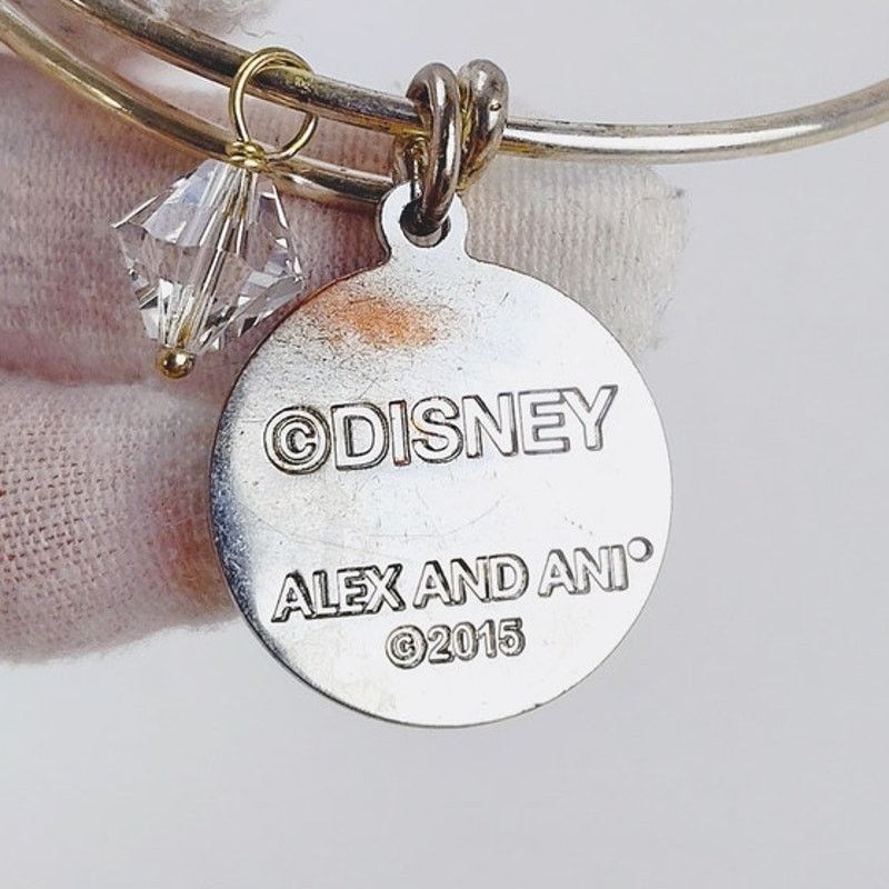 Disney Alex and Ani Disneyland Forever Charm Bangle - Silver Toned Size ONE SIZE - 9 Thumbnail