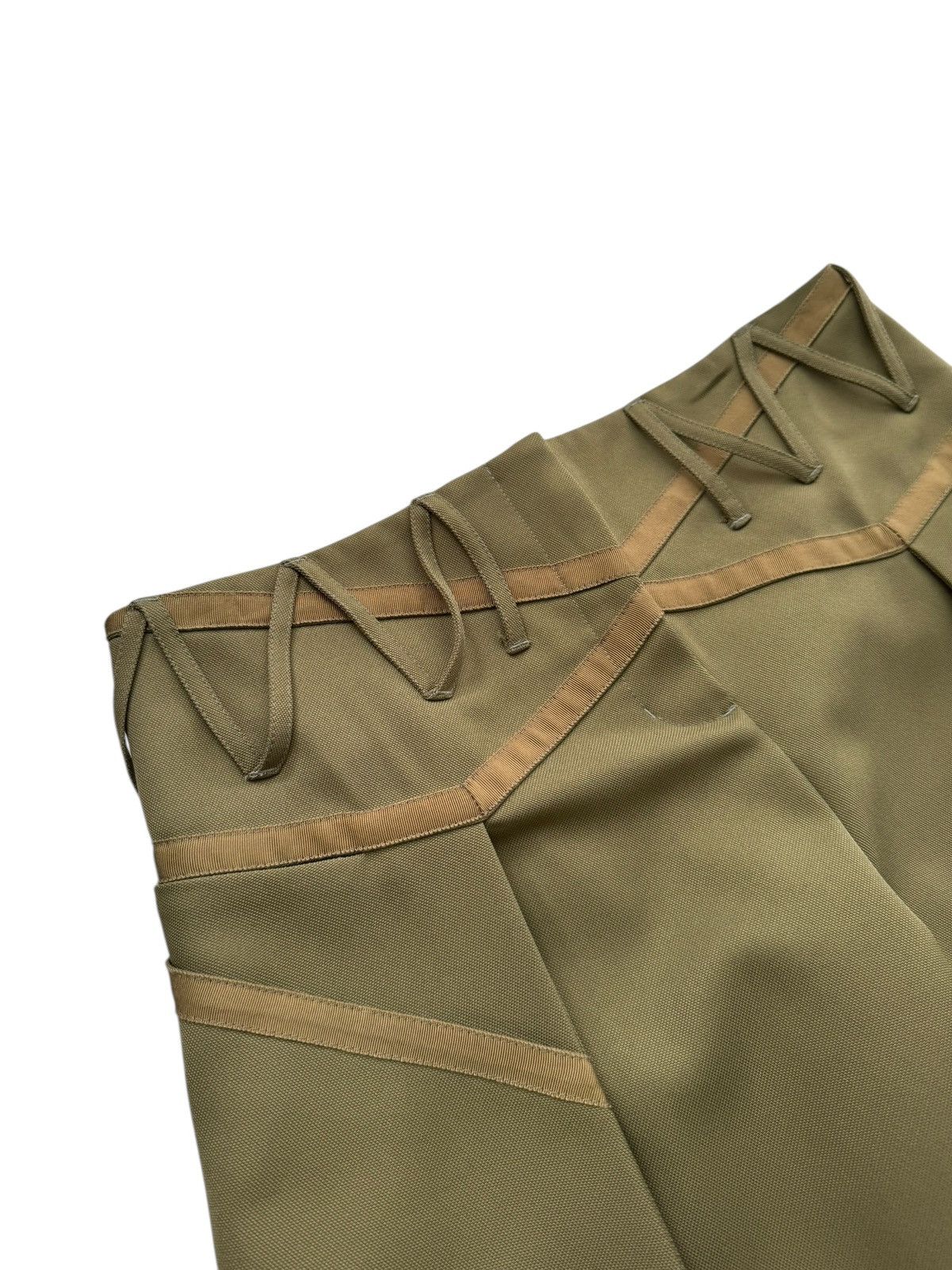 Kiko Kostadinov Green Waterfall Baggy Trouser Size 28" / US 6 / IT 42 - 6 Thumbnail