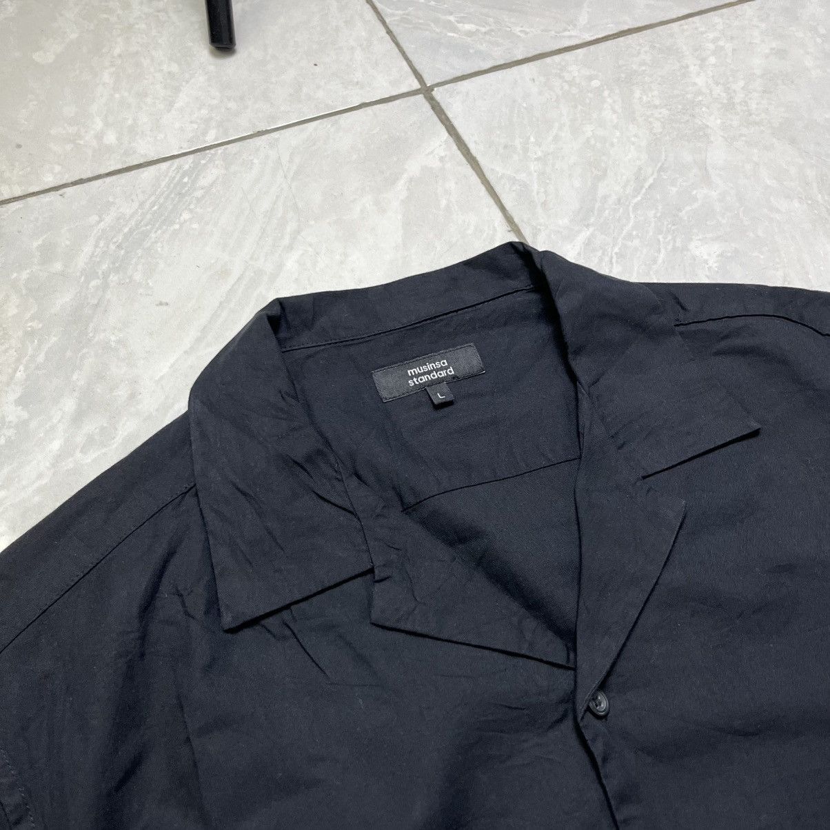 MUSINSA Musinsa Standard open collar button shirt Size US L / EU 52-54 / 3 - 5 Thumbnail