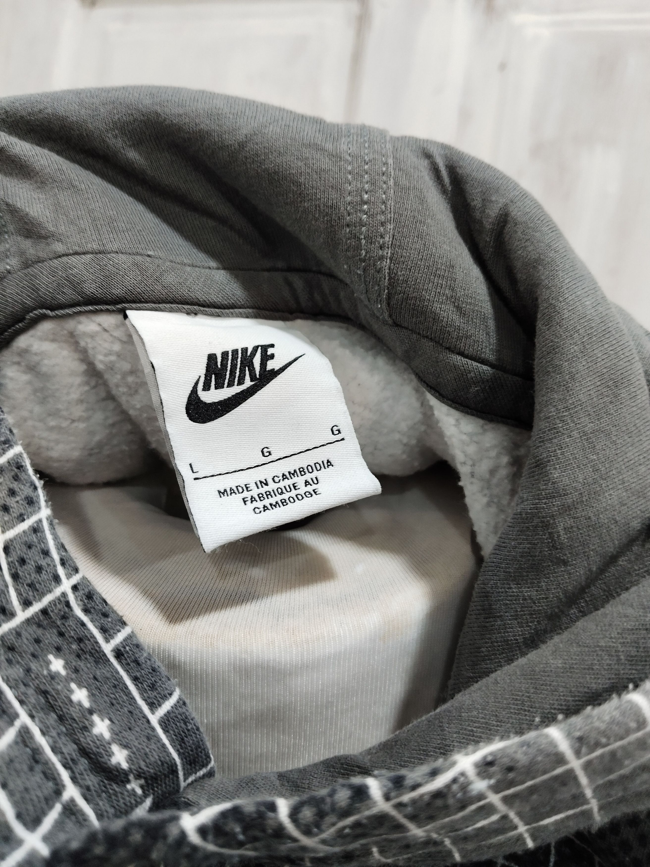 Nike × Vintage Nike Fullprint Hoodie Sweatshirt Size US S / EU 44-46 / 1 - 4 Thumbnail