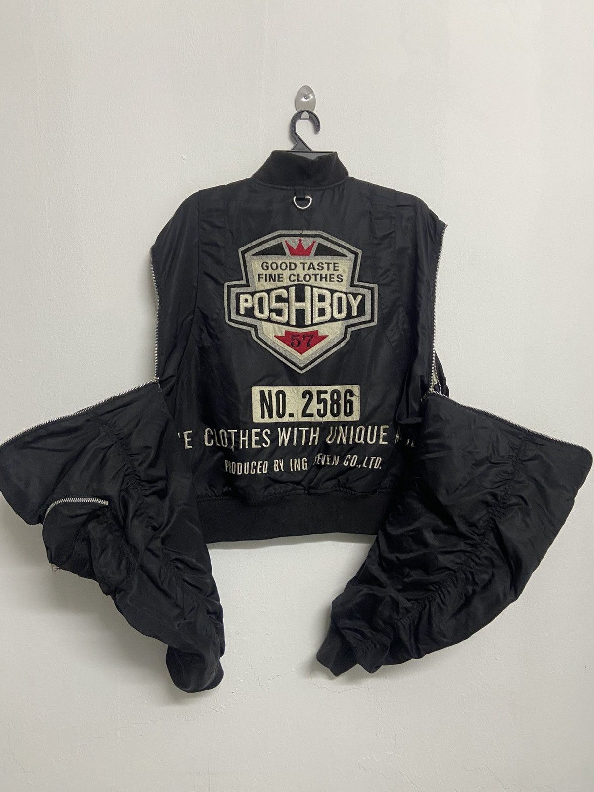 Japanese Brand Vintage PoshBoy Bomber jacket Size US M / EU 48-50 / 2 - 9 Thumbnail