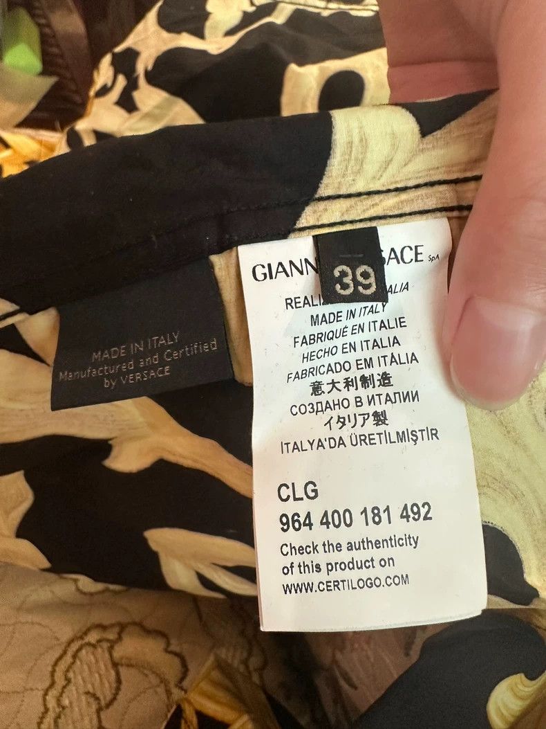 Versace Versace Printed shirts Size S / US 4 / IT 40 - 4 Thumbnail