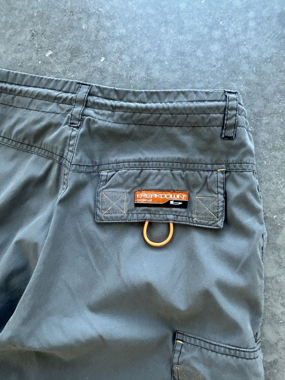 Vintage Vintage Y2K Breakdown Rave Cargo Pants Size US 29 - 8 Thumbnail