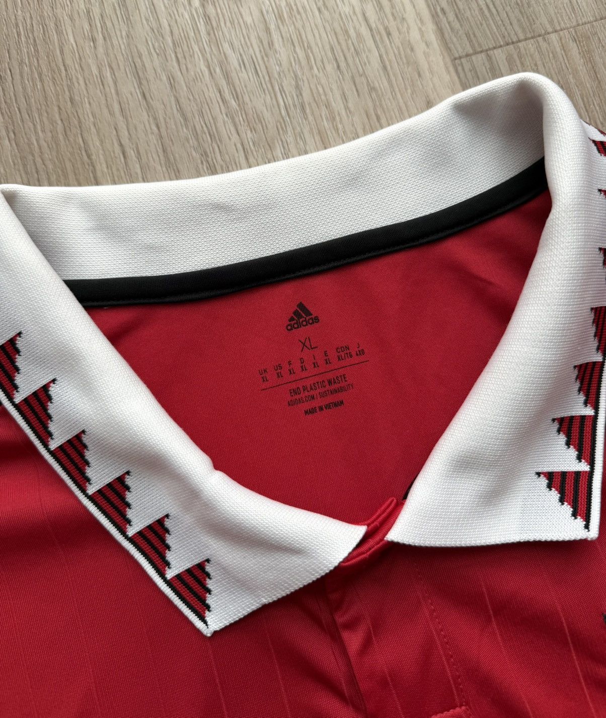 Adidas Adidas Home Manchester United Football T-Shirt Soccer Jersey Size US XL / EU 56 / 4 - 5 Thumbnail