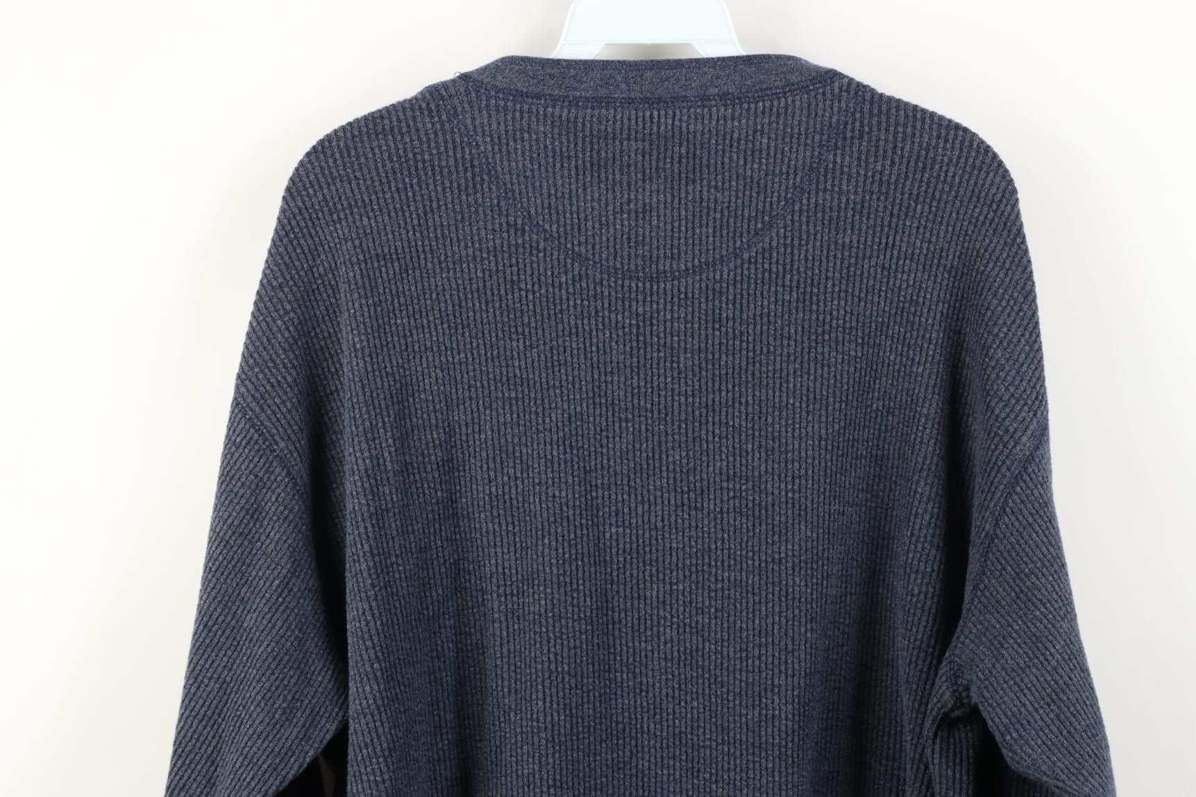 Vintage Vintage 90s Streetwear Heavyweight Ribbed Henley T-Shirt Size US L / EU 52-54 / 3 - 9 Thumbnail