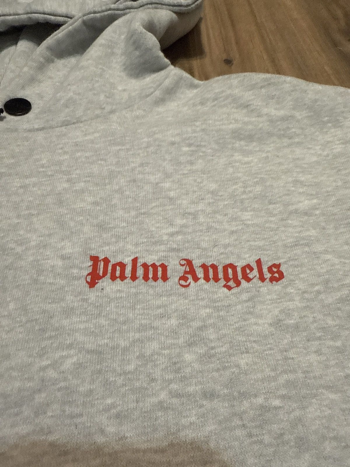 Palm Angels Palm Angels Adios Hoodie Light Grey Size US M / EU 48-50 / 2 - 3 Thumbnail