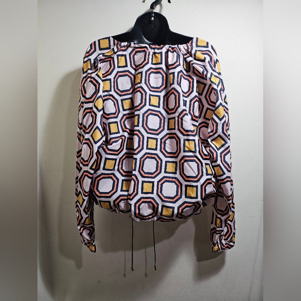 Tory Burch Tory Burch Digby Geometric Packable Lightweight Jacket 0 xs Size S / US 4 / IT 40 - 3 Thumbnail