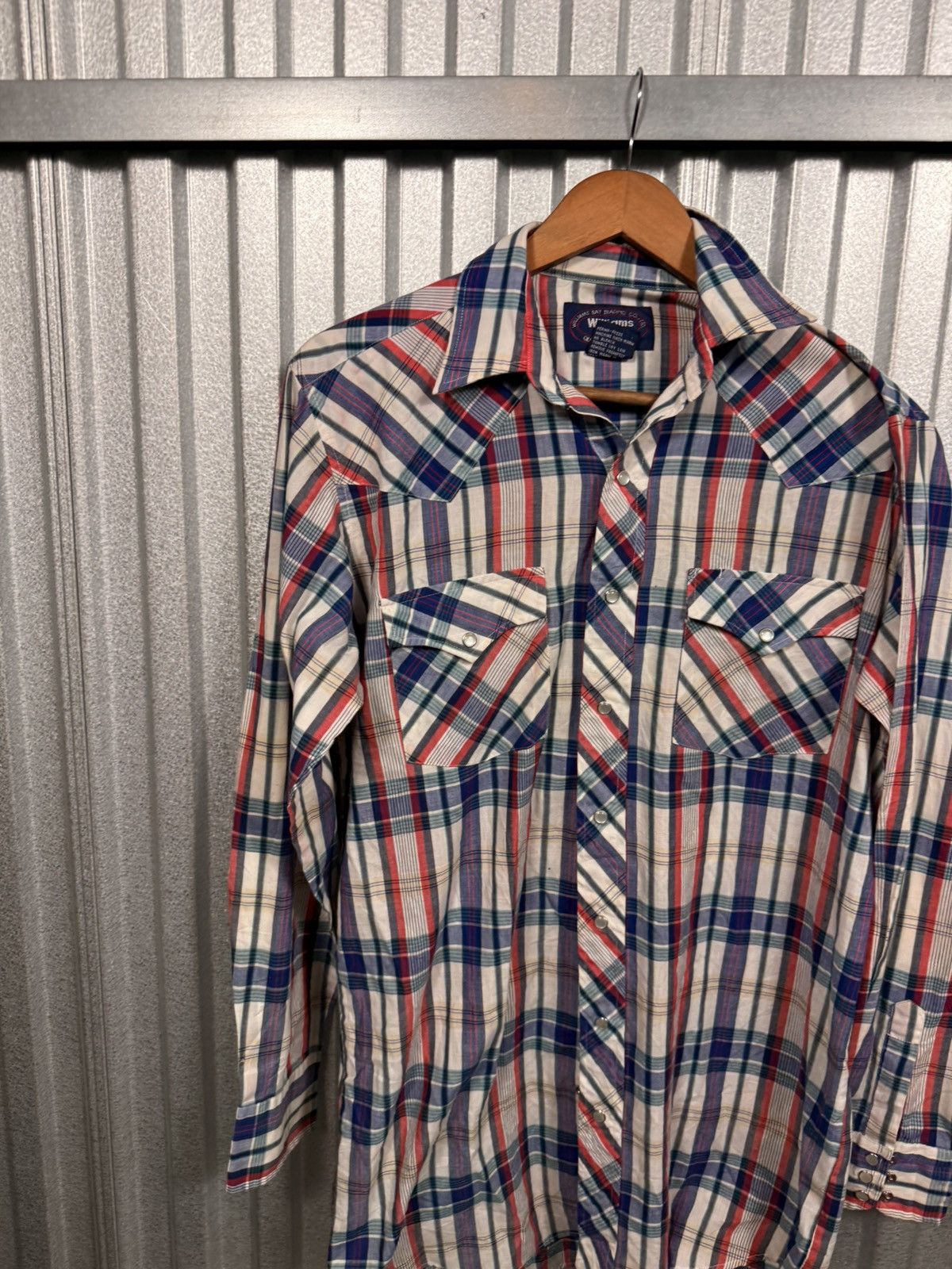 Other Vintage Pearl Snap Plaid Western Cowboy Button Up Shirt Size US M / EU 48-50 / 2 - 3 Thumbnail