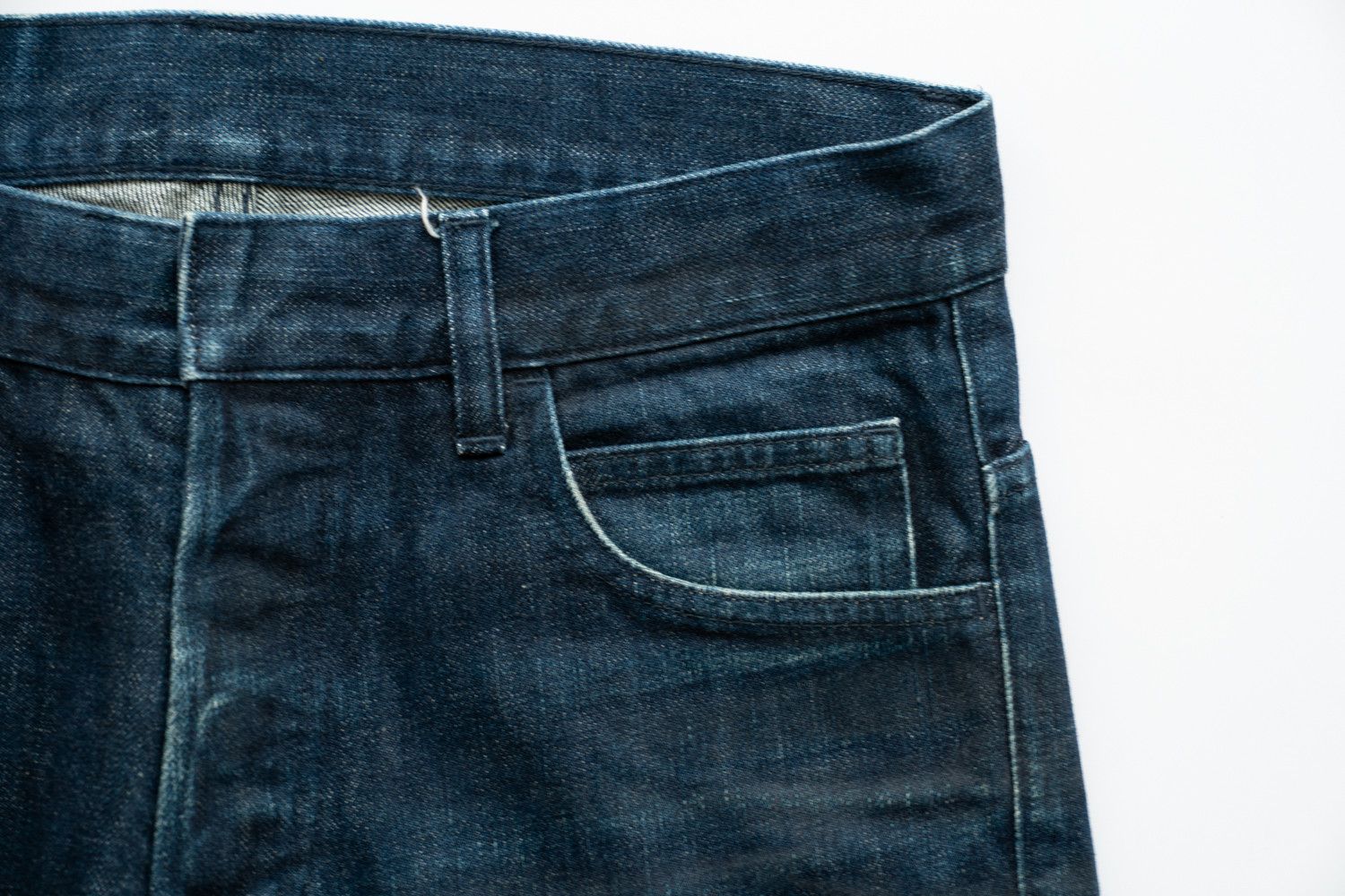 Balmain 2012FW 3D BIKER DEEP BLUE DENIM Decarnin Era Style Size US 27 - 8 Thumbnail