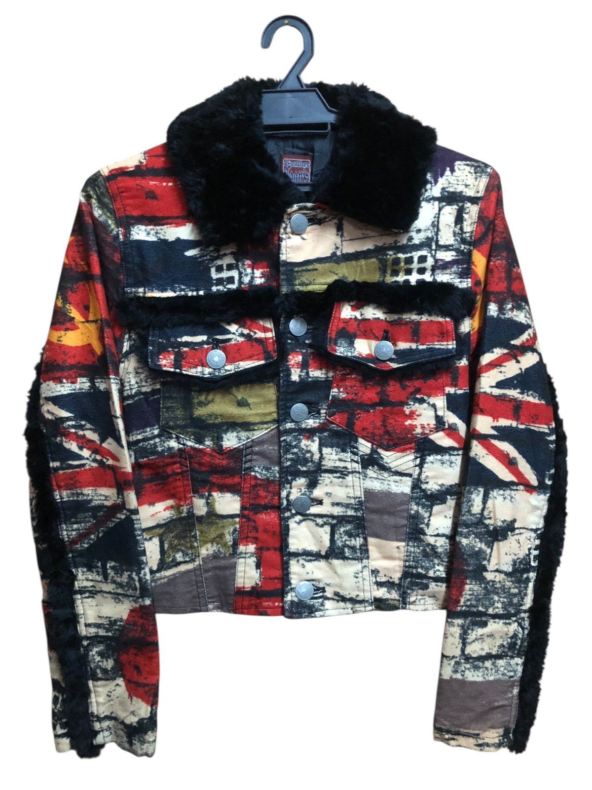 Jean Paul Gaultier Jean Paul Gaultier Brick Prints 1997 Collection Jacket Size S / US 4 / IT 40 - 1 Thumbnail
