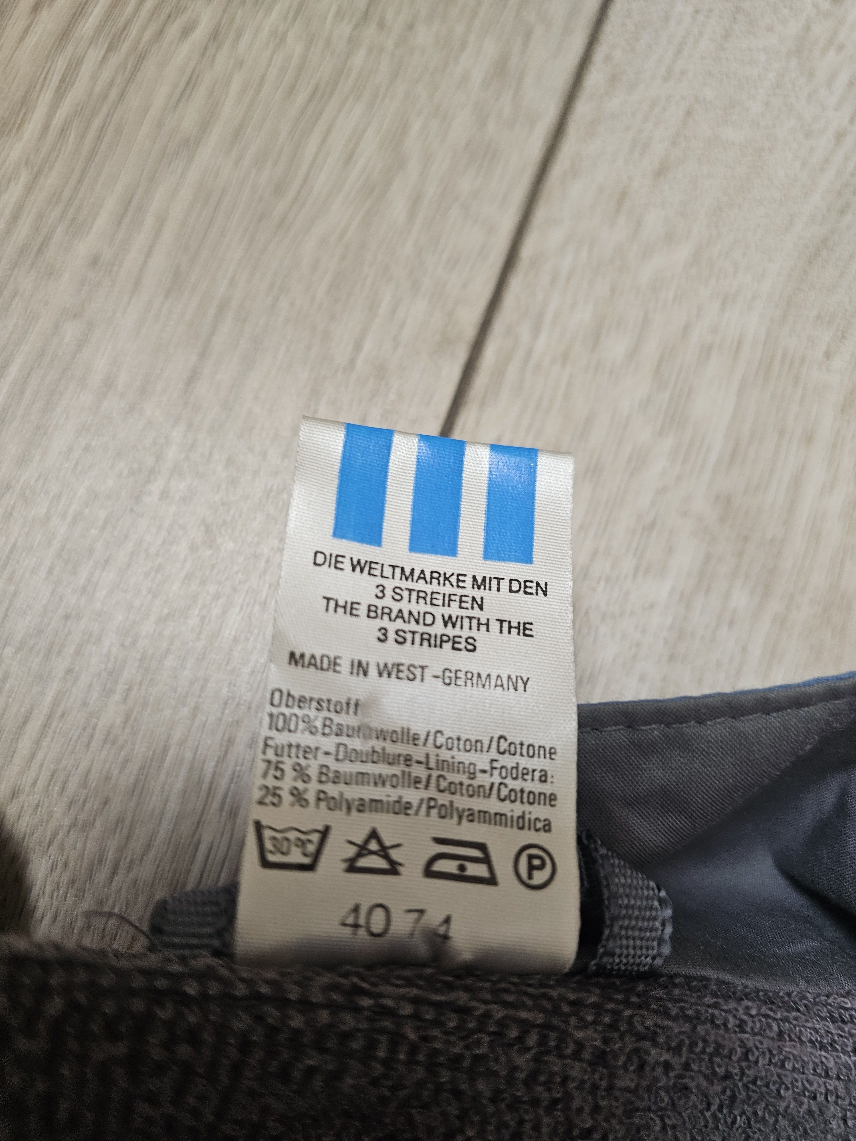 Adidas × Vintage ADIDAS VINTAGE JACKET WEST GERMANY 80s SOCCER JACKET ZIP Size US S / EU 44-46 / 1 - 10 Thumbnail
