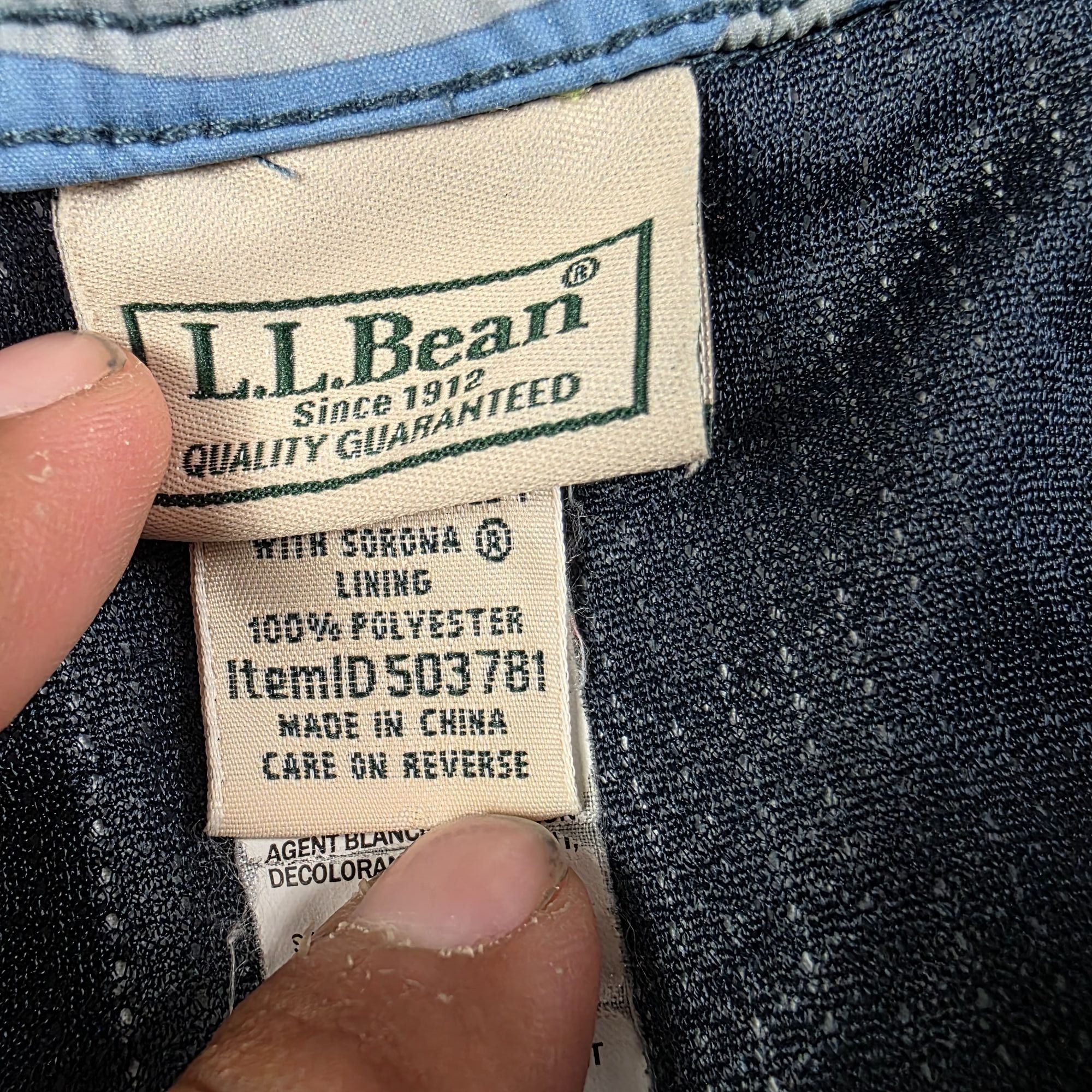 L.L. Bean L.L. Bean Vacationland Swim Trunks Mens 2XL Blue Camo Shorts Size US 40 / EU 56 - 4 Thumbnail