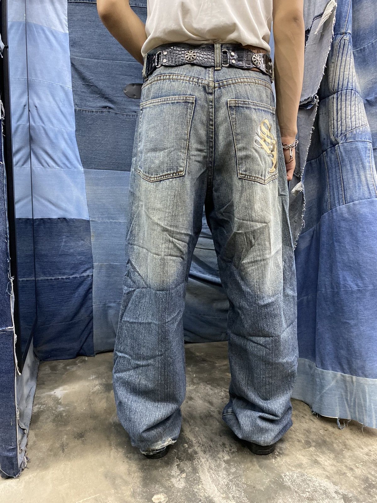 Beauty Beast × If Six Was Nine × Sean John y2k sean john jeans pant embroidery Size US 32 / EU 48 - 16 Thumbnail