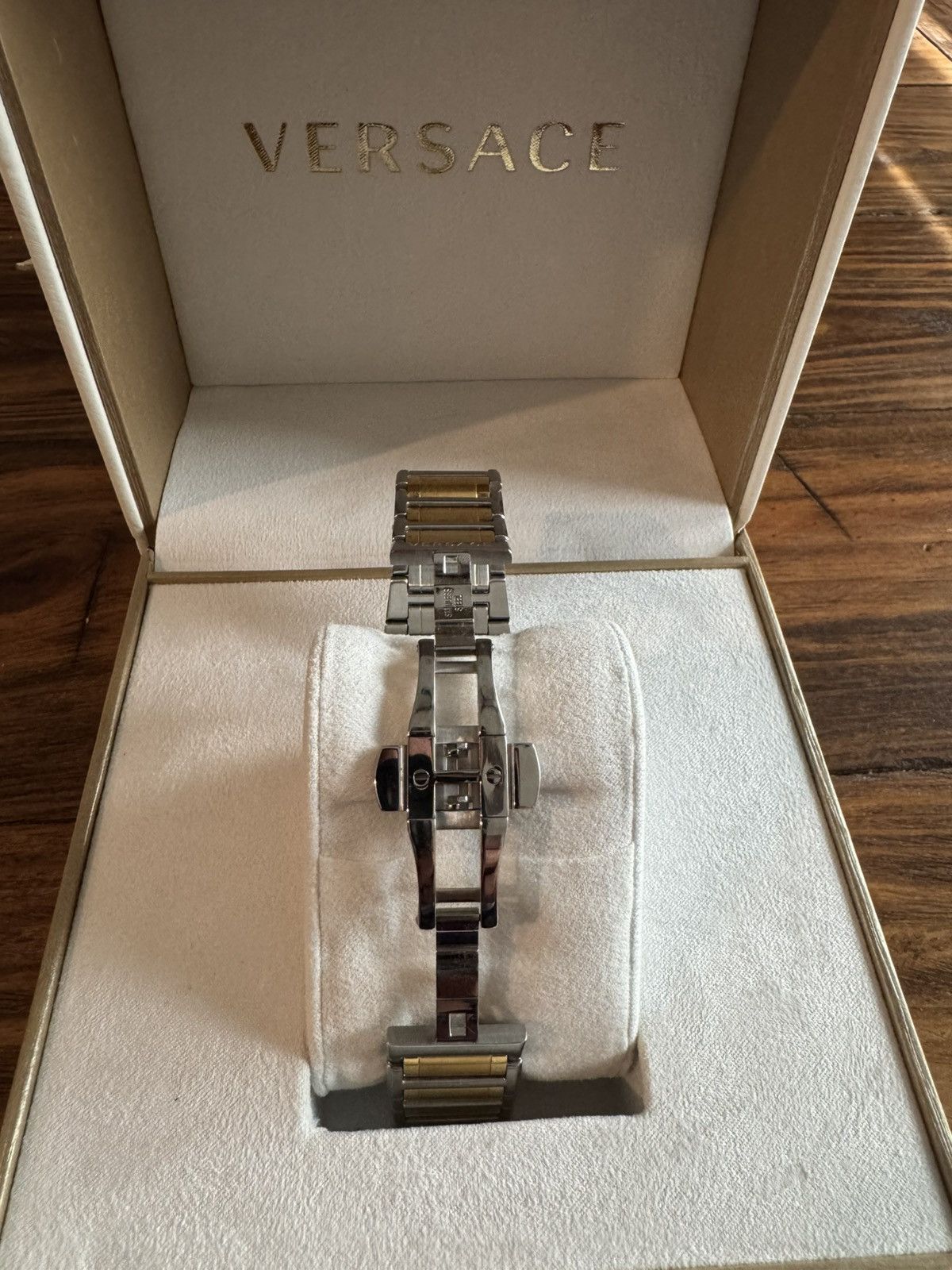 Versace Versace 45mm Swiss Chronograph Greca Extreme Two-Tone Watch Size ONE SIZE - 3 Thumbnail