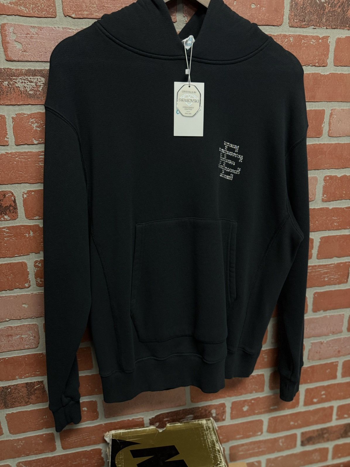 Eric Emanuel × Swarovski Eric Emanuel Swarovski Crystal Stone Hoodie Size S (NEW) Size US S / EU 44-46 / 1 - 2 Thumbnail