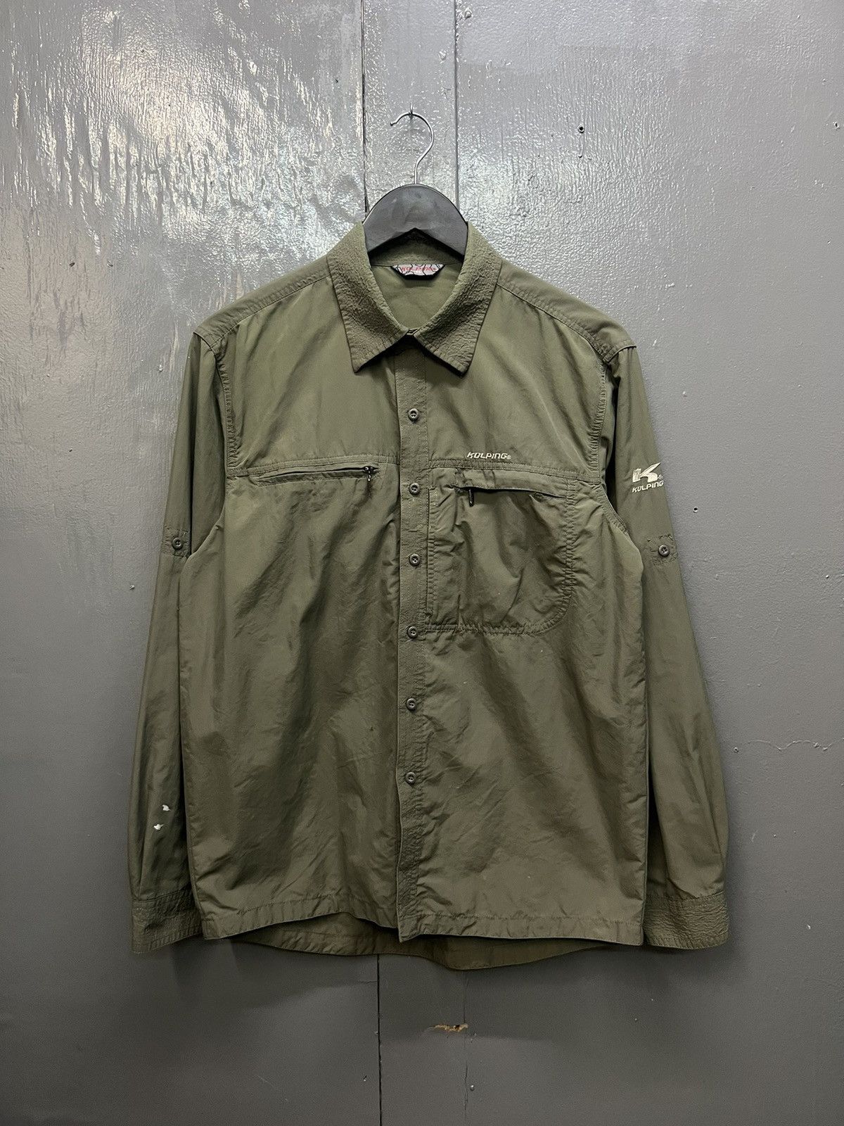 Japanese Brand Kolping Outdoor Style Shirt Double Pocket Size US M / EU 48-50 / 2 - 1 Thumbnail