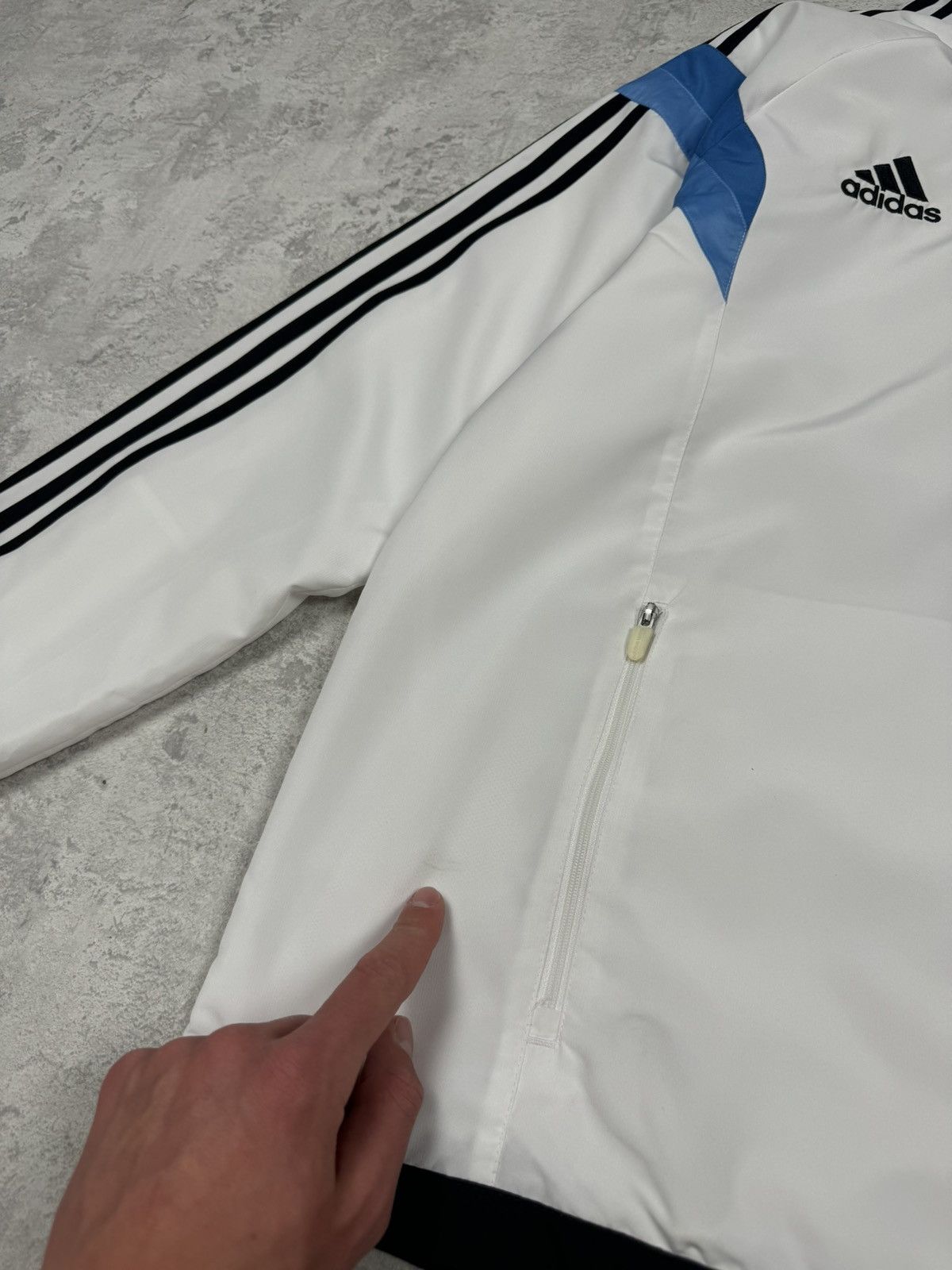 Vintage Adidas Argentina Soccer Track Jacket Size XL