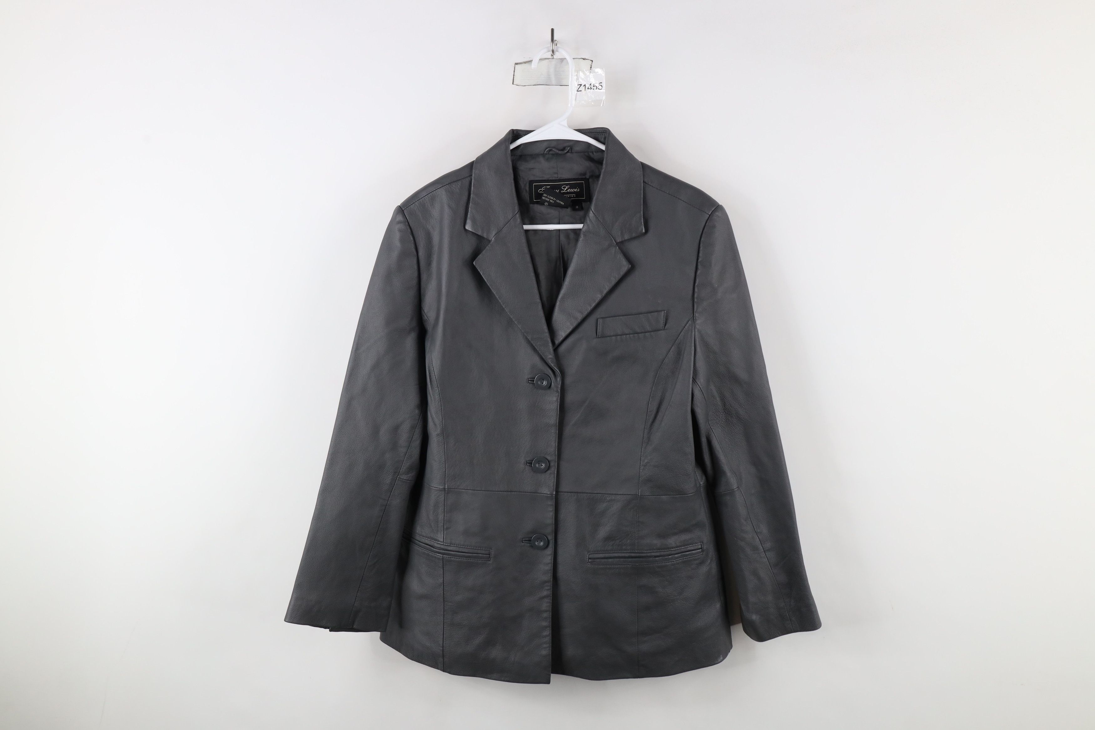 Vintage Vintage 90s Streetwear 3 Button Blazer Suit Jacket Gray Size M / US 6-8 / IT 42-44 - 1 Thumbnail