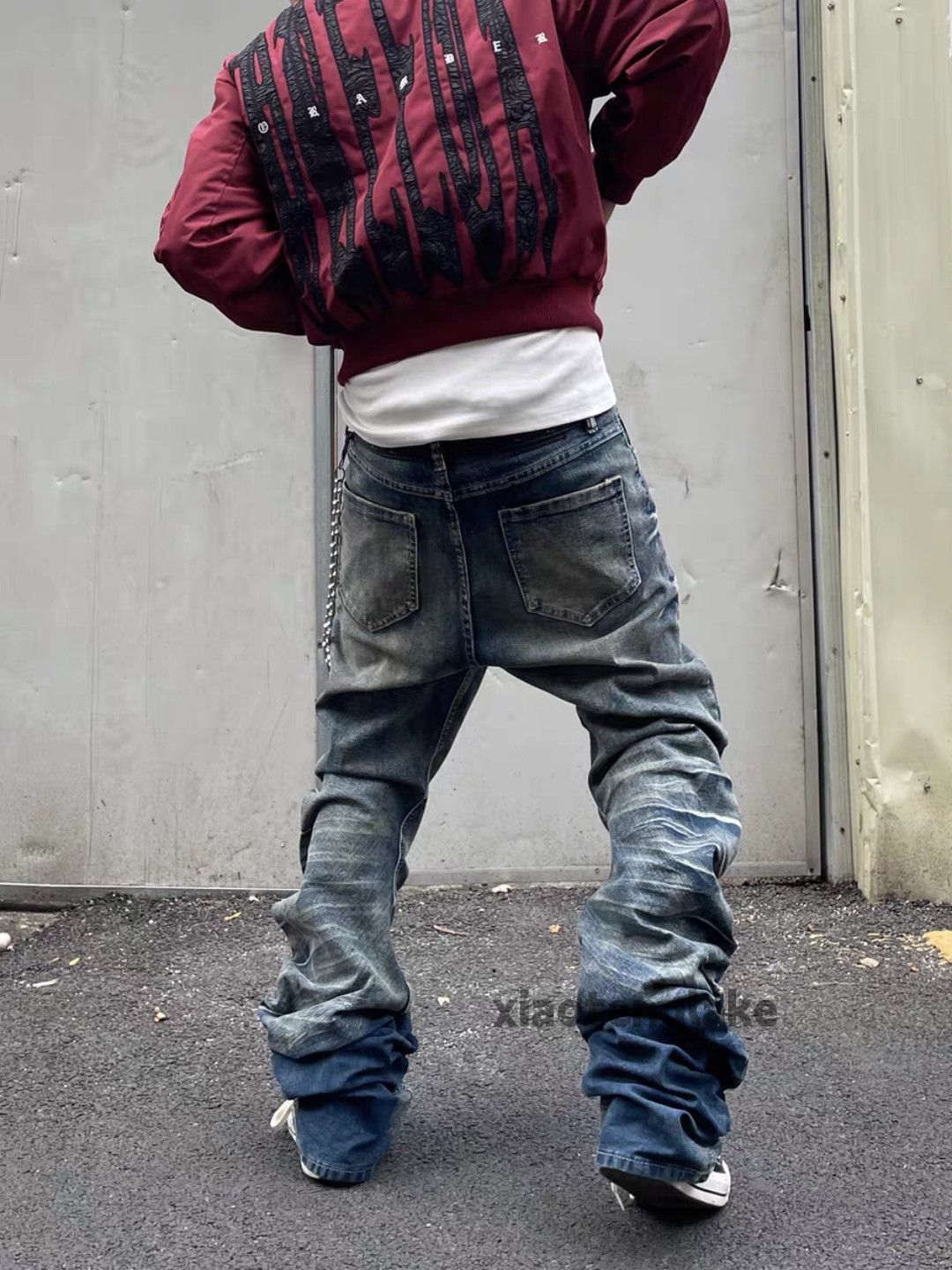 Jean zx faded punk grunge rocker undercover style jeans Size US 30 / EU 46 - 6 Thumbnail
