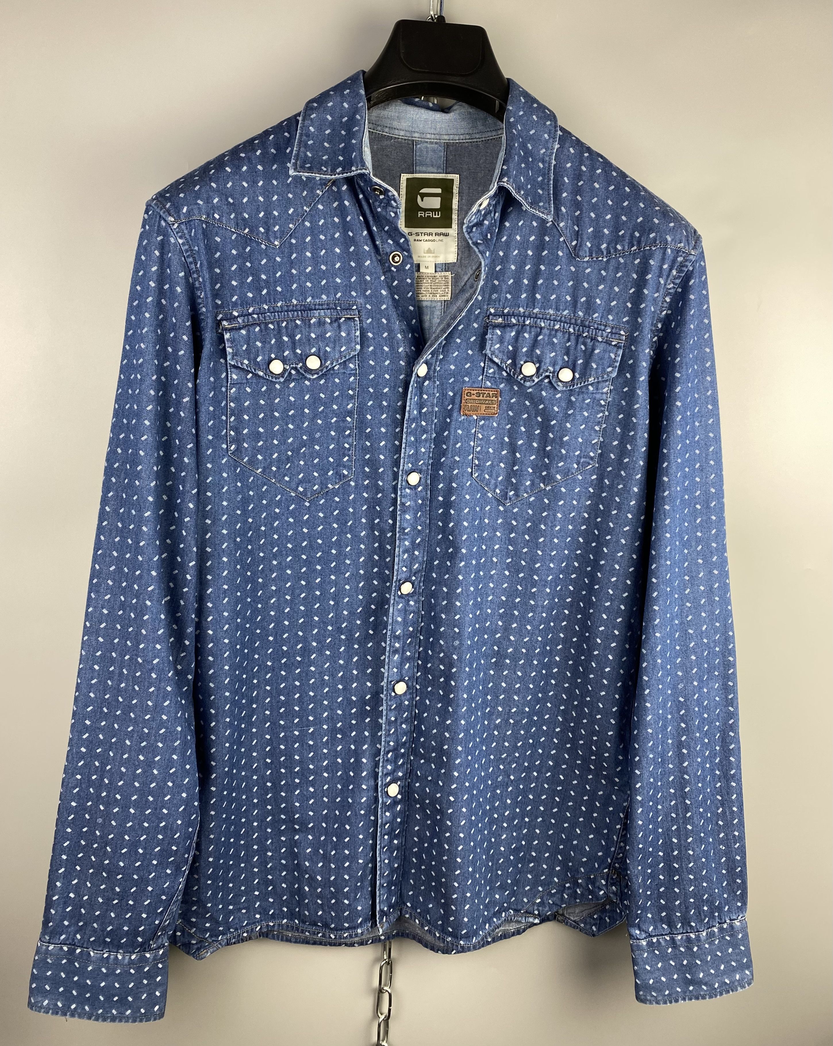 G-Star G Star Button Western Long Sleeve Shirt Size US M / EU 48-50 / 2 - 2 Thumbnail