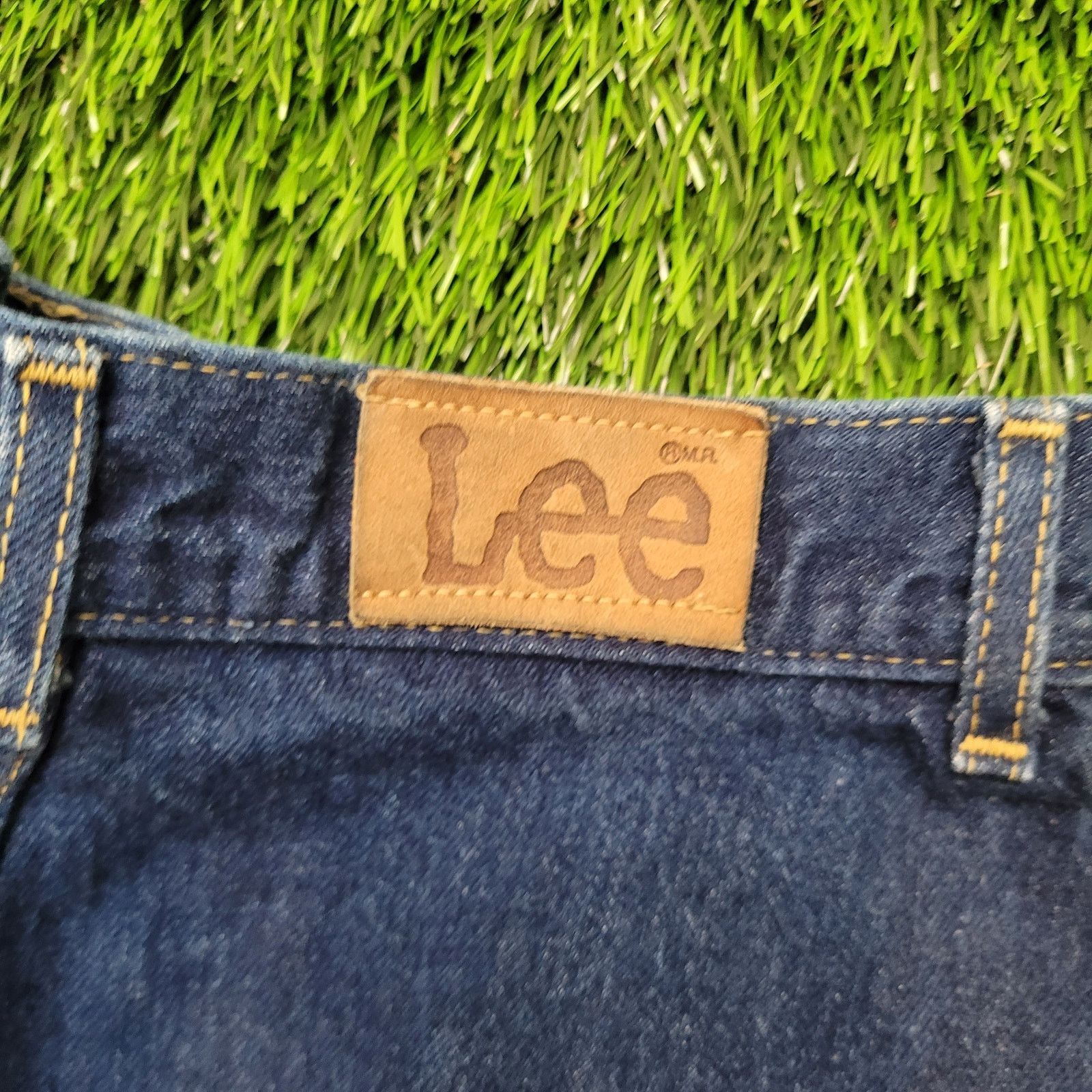Lee VTG 80s Lee High Rise Mom Jeans Womens 27x32 Pleated Tapered Size 27" / US 4 / IT 40 - 6 Thumbnail