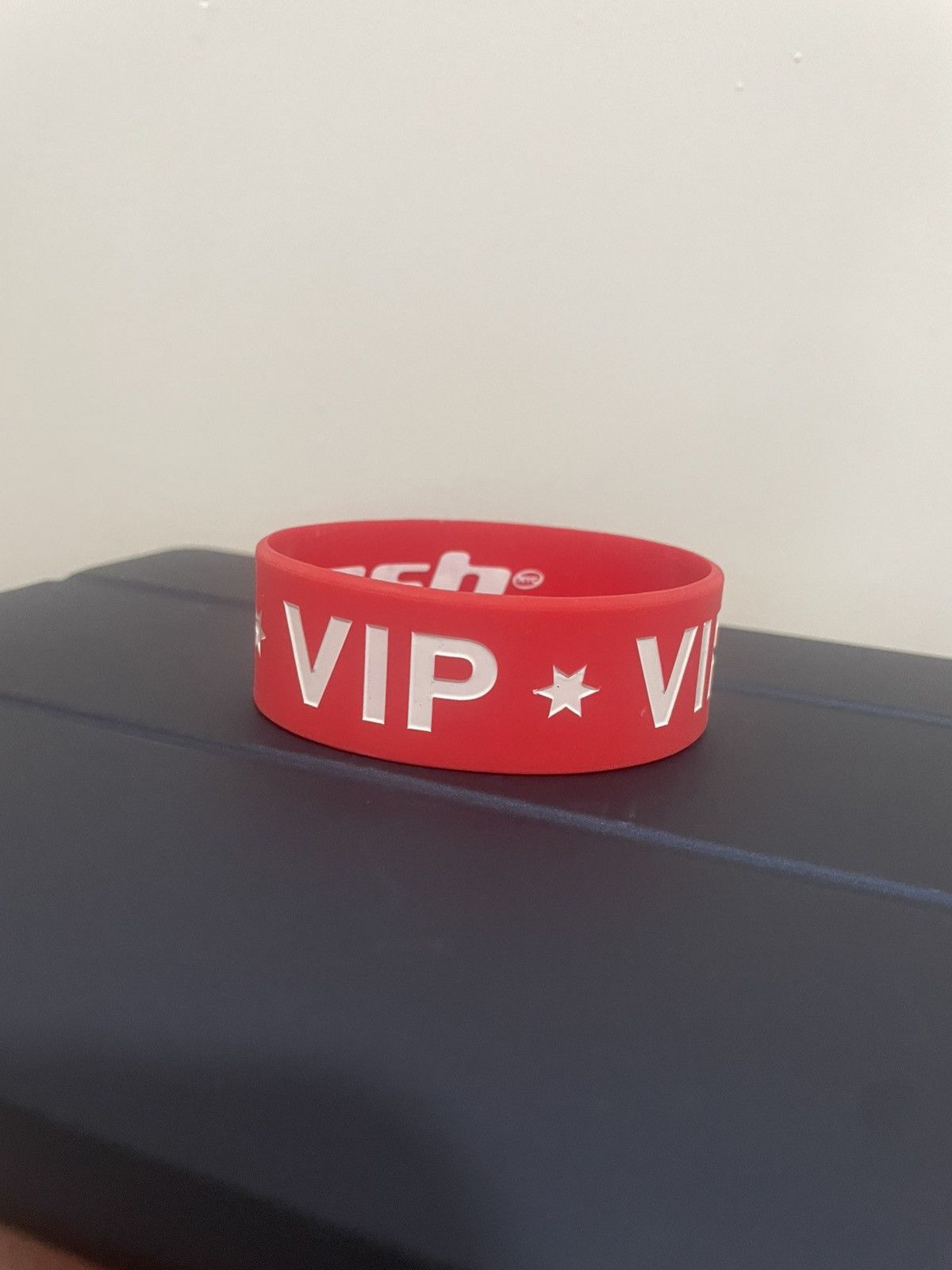 Designer × Streetwear Red Phreshboyswag VIP Bracelet | Grailed
