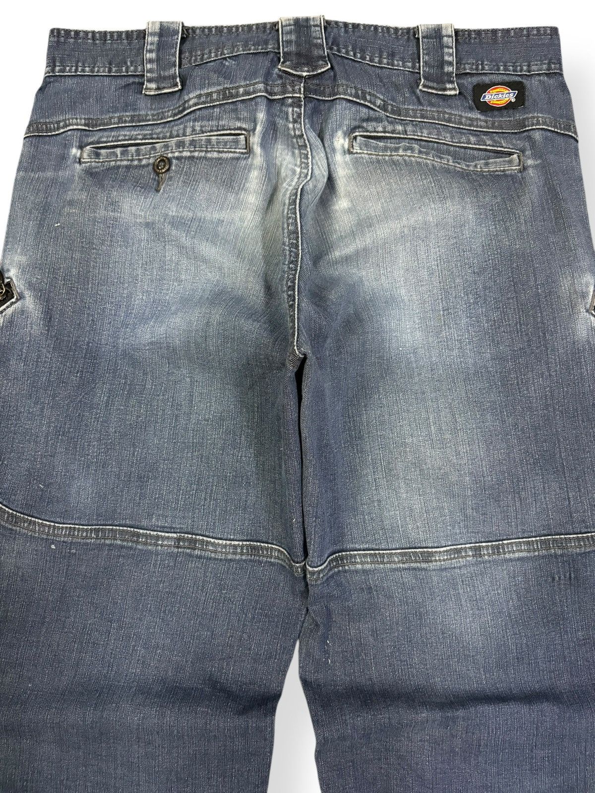 Dickies Vintage Dickies Loose Tapered Double Knee Style Cargo Jeans Size US 34 / EU 50 - 10 Thumbnail