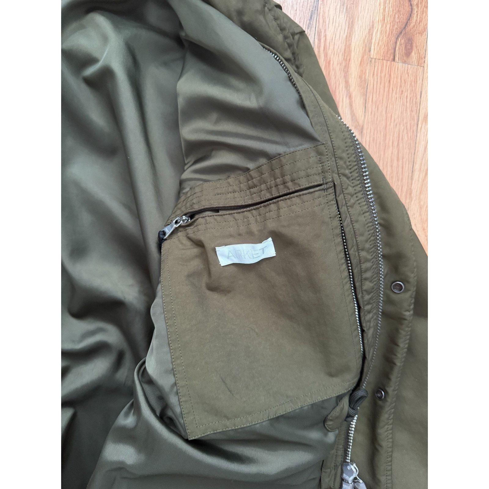 Arket Arket Olive ten-c field jacket Nylon M-65 Size US M / EU 48-50 / 2 - 2 Thumbnail